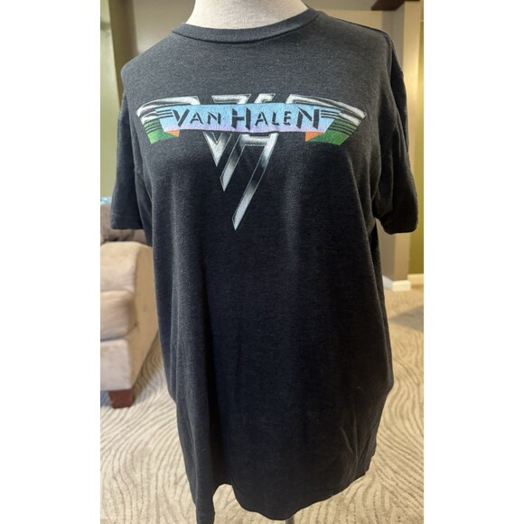 Van Halen Classic Logo Band T-shirt Woman Med Men Small - Picture 1 of 3